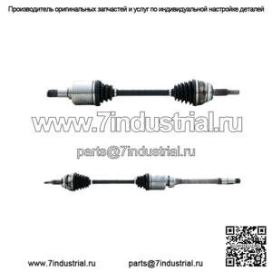 Комплект валов переднего ШРУСа в сборе TrakMotive для Toyota Sienna FWD (Для: Toyota)