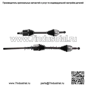 Для 2008-2013 Toyota Highlander комплект полуосей спереди 35512KD 2009 2010 2011 2012 (Для: Toyota)