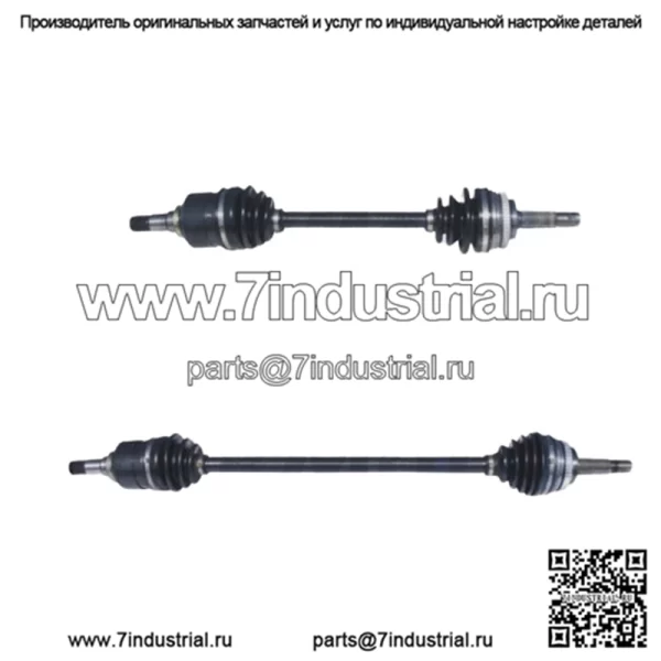 Для Toyota Echo Scion xA xB FWD пара передних валов CV (для: Toyota)
