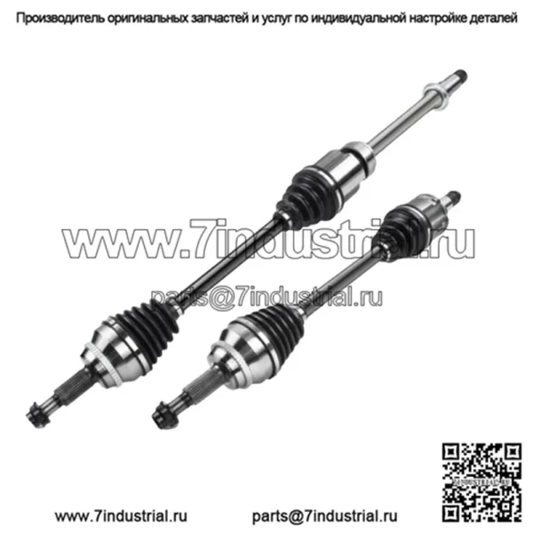 Передний левый и правый вал оси CV в сборе для Toyota Sienna 04-10 3.3L 3.5L FWD (Для: Toyota)