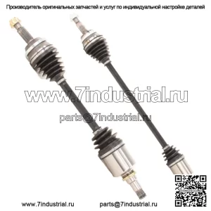 Передние валы CV для Toyota Matrix Pontiac FWD с автоматической коробкой передач (для: Toyota)