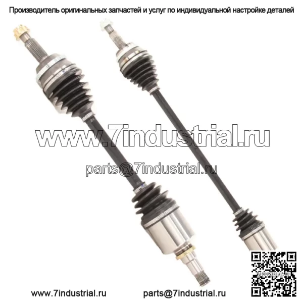 Передние валы CV для Toyota Matrix Pontiac FWD с автоматической коробкой передач (для: Toyota)