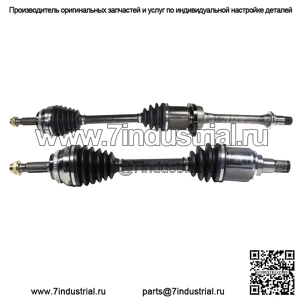 Комплект переднего левого и правого вала CV, подходящий для внедорожника Toyota RAV4 FWD 2001-2005 (для: Toyota) - Image 2