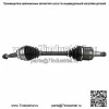 Полуось передней левой оси ШРУС для Toyota Highlander 3.3L 3.5L Hybrid 2008-2013 гг. (Для: Toyota) - Image 2