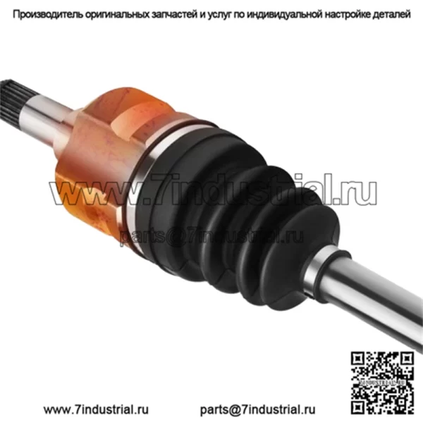 Вал оси CV в сборе для Toyota Prius C 2012-2019 L4 1.5L, передняя сторона водителя (Для: Toyota) - Image 4