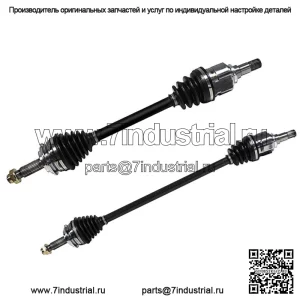 Передний мост ШРУС Вал ШРУСа на 2006 2007 2008 2009 2010 2011-2018 Toyota Yaris (Для: Toyota)