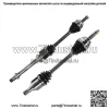 Передняя пара шарнирного вала ШРУС в сборе для Toyota Highlander FWD 2.4L 2001-07 (Для: Toyota) - Image 3