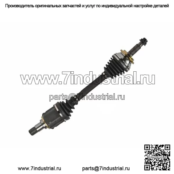 Передний левый полуось CV на 2006-2009 2010 2011 2012 Toyota RAV4 2WD 2.4L 2.5L (Для: Toyota)