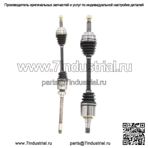 Передний левый и правый полуоси CV для Toyota Matrix AWD 2003-2006 годов с гарантией (для: Toyota)