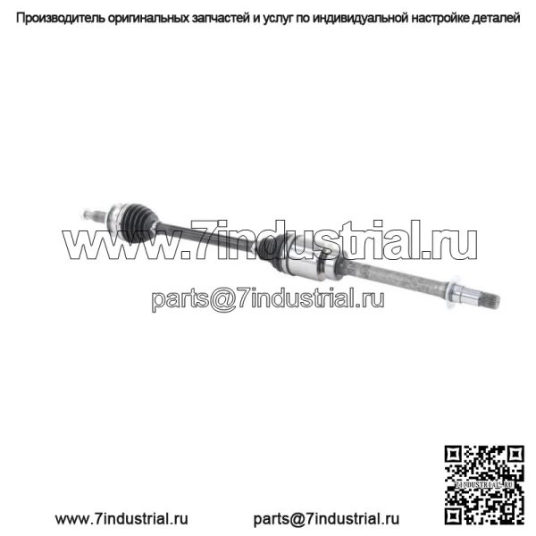 TO86026 Вал полуоси CV (Для: Toyota) - Image 3