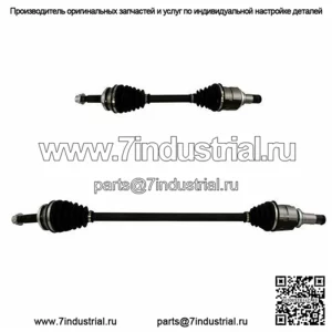 Комплект вала передней оси подходит для Toyota Prius Plug-In 27CVGJ 2012-2015 гг. (Для: Toyota)
