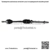 ШРУС со стороны переднего пассажира для TOYOTA SOLARA 2002 2003 2.4L (Для: Toyota)