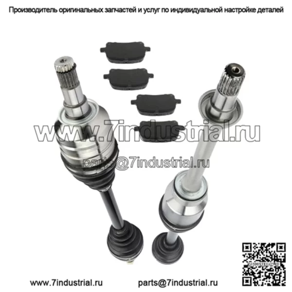 Передняя часть для Toyota Solara SE 2.2L CV 1999-2001 годов выпуска + керамические тормозные колодки (для: Toyota) - Image 2