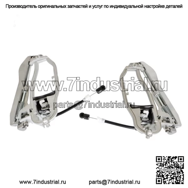 Для BMW E53 X5 2000-2006 передняя левая и правая сторона, 2 шт., держатели дверной ручки - Image 2