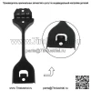 Комплект удержания аккумулятора для Subaru Impreza Forester WRX STI 82182AG001 82161CA000 - Image 2