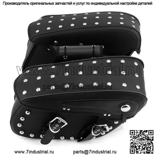 Для Harley Road King мотоцикл боковые сумки седла водонепроницаемый инструмент сумка багаж НОВЫЙ - Image 2