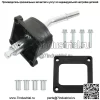 Для 5-ступенчатой трансмиссии Dodge NV4500 1996-го года выпуска 25982-KIT Комплект опоры рычага переключения передач