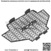 Решетка переднего бампера для Polaris RZR S 800 2012 2013 2014