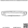 Для Toyota Tundra 2007 2008 2009 2010 2011-2013 хромированный стальной передний бампер