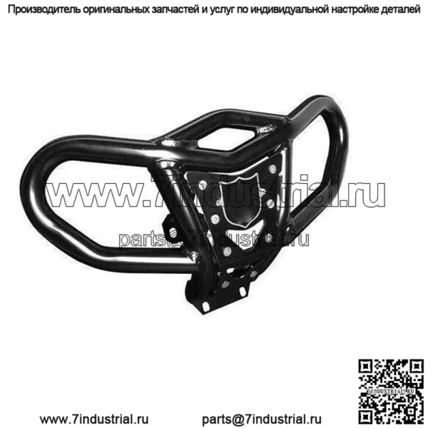 Черная защита переднего бампера Yamaha 700 700R All Years (для: более одного транспортного средства)