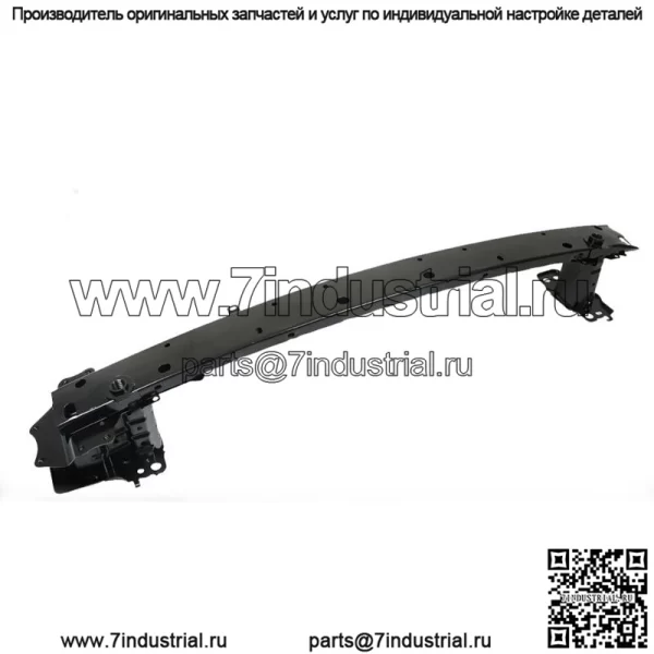 Стальной передний бампер ReinForce черный для 2016 2017 2018 Toyota RAV4 520210R080