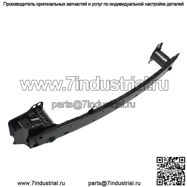 Стальной передний бампер ReinForce черный для 2016 2017 2018 Toyota RAV4 520210R080 - Image 3