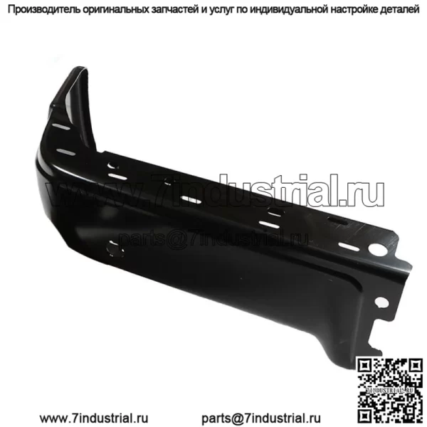 Задний левый бампер для Ford F-150 2009-2014 с отверстиями для датчиков, грунтованный, черный - Image 3