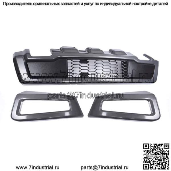 Для Ford F-150 2018 2019 2020 серый Raptor стиль стальной передний бампер сборочный комплект - Image 3