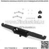 Хромированная задняя ступенька бампера в сборе для Ford F-150 2015-2020 с Max Tow FO1103187