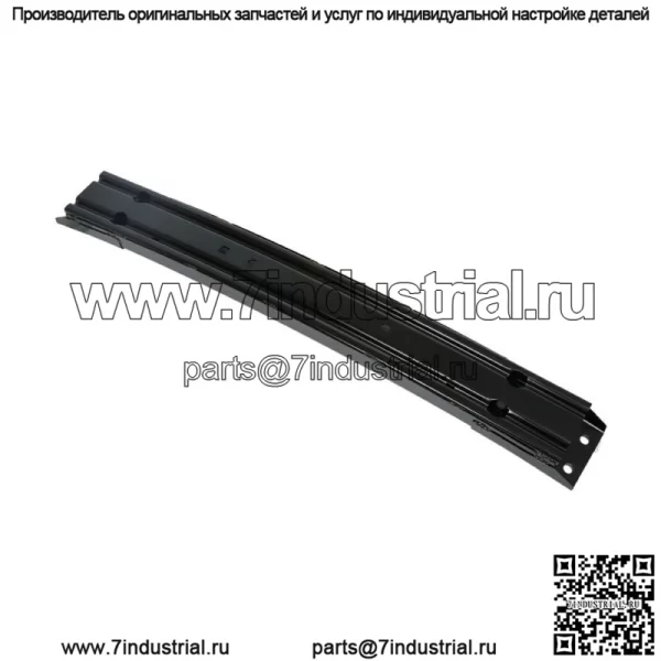 Для Ford Mtang 2015-2021 гг. Усилитель переднего бампера стальной грунтованный FO1006267 черный - Image 2