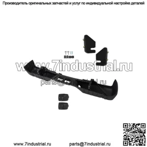 Задний бампер для подножки в сборе, черная сталь для Toyota Tundra 2007-2013 TO1103115
