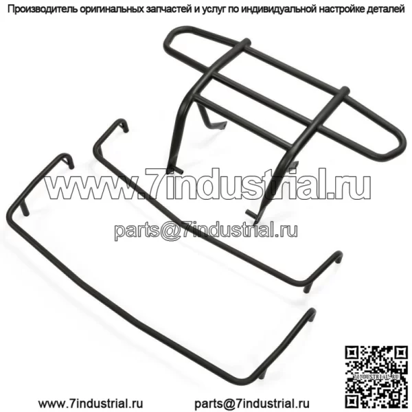 Защитная щетка переднего бампера и багажники для Polaris Sportsman 90/110 2007 года выпуска (для: Polaris)