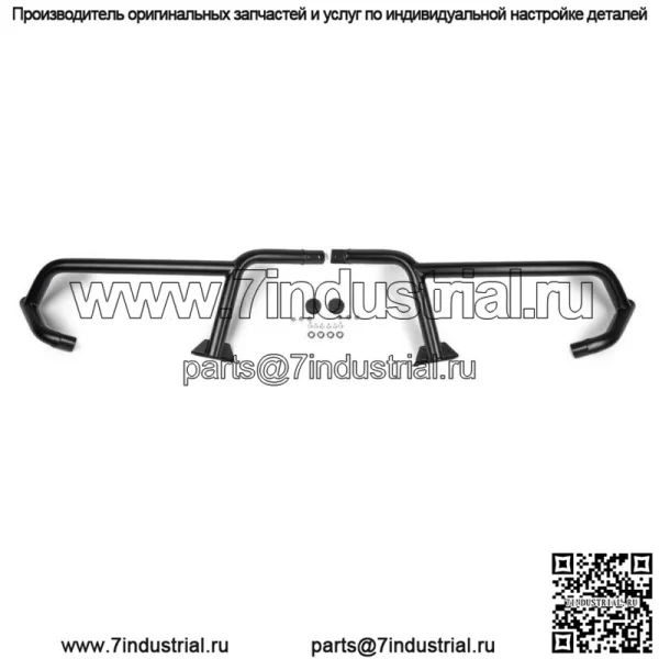 Стальные трубы переднего бампера Polaris Ranger XP 1000 и Crew EPS Premium 2018-2022 (для: Polaris)