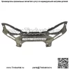 Верхняя панель переднего бампера Polaris Ranger 1000 5453729-070 (для: Polaris) - Image 2