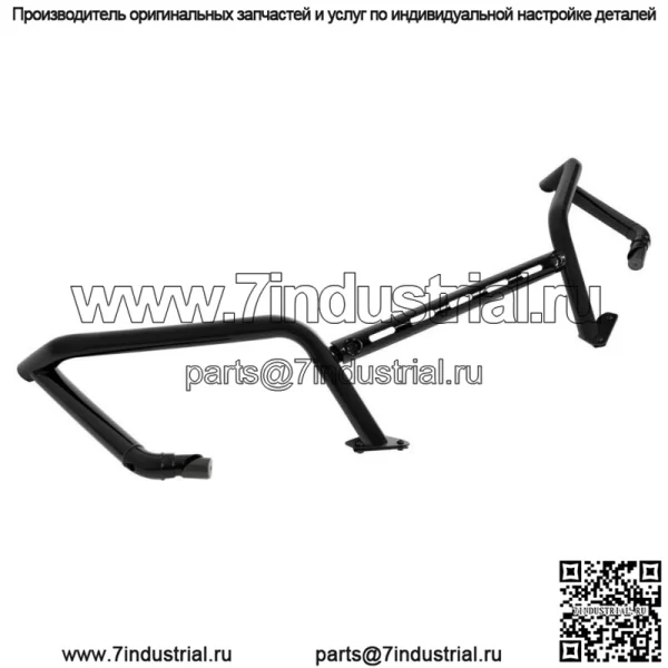 Для Polaris Ranger Crew 1000/XP 1000 2018-2024 Передний защитный бампер из стали (для: Polaris)