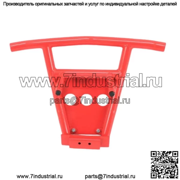2014 - 2020 Polaris Razor RZR 1000 xp защитный бампер передний КРАСНЫЙ (для: Polaris) - Image 2