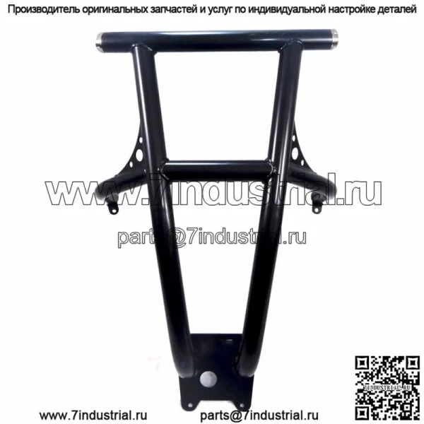 Специальный трубчатый стальной задний бампер Polaris RZR XP1000 Turbo Stealth Black (для: Polaris) - Image 3