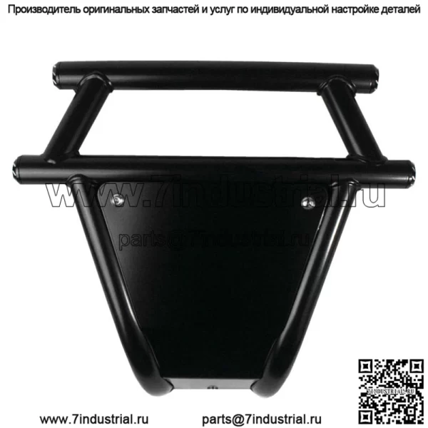 Гоночные бамперы для Polaris RZR XP 4 Turbo S 2019-2021 Передние черные (для: Polaris)