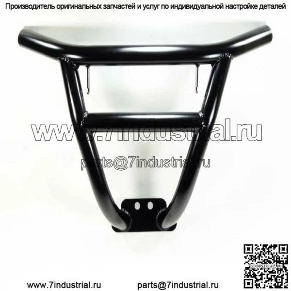 Бампер передний стальной черный с дефектами Polaris RZR XP1000 XP4 RS1 Turbo 2019+ - Image 3
