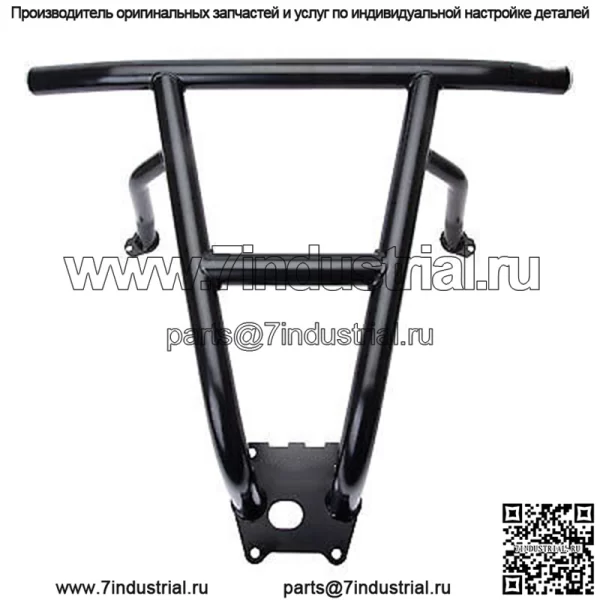 Задний бампер Impact черный для POLARIS RZR XP 1000 2014-2016 (для: Polaris)