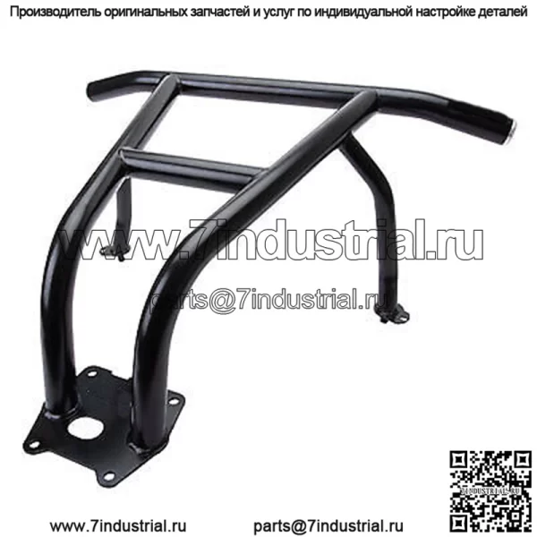 Задний бампер Impact черный для POLARIS RZR XP 1000 2014-2016 (для: Polaris) - Image 2