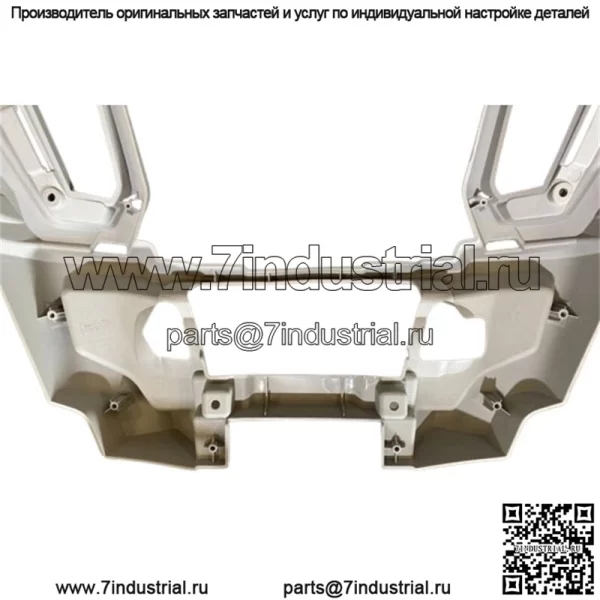 POLARIS НОВЫЙ OEM RZR 1000 900 ПЕРЕДНИЙ БАМПЕР СЕРЫЙ GHOST 19 - 23 5454743-728 - Image 2
