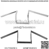 22 мм 7/8" мотоциклетный руль Z-образный руль для Sportster Ctom Chopper