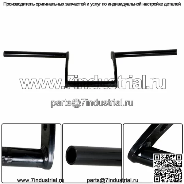 22 мм 7/8" мотоциклетный руль Z-образный руль для Sportster Ctom Chopper - Image 2