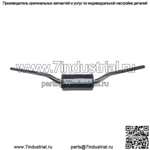 Руль 1-1/8" - черный H685CFB "School Boy" изгиб