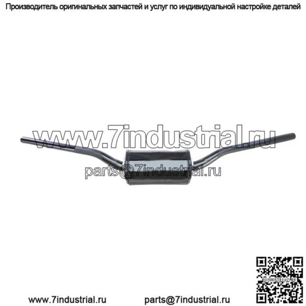 Руль 1-1/8" - черный H685CFB "School Boy" изгиб
