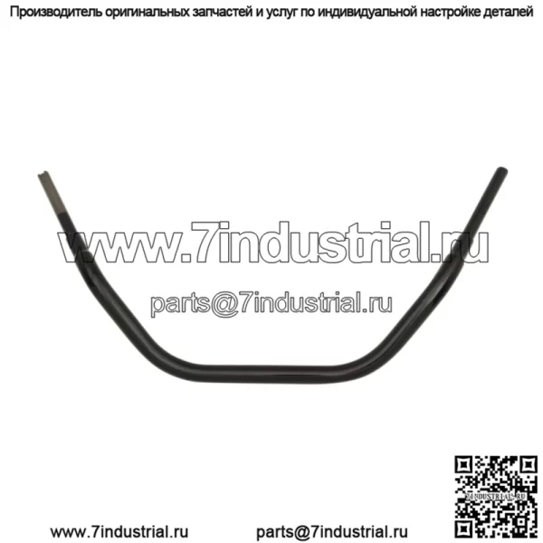 Глянцевый черный пляжный руль 1 1/2 дюйма 0601-4294