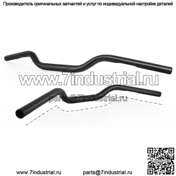 7/8" 22 мм трекер руля Drag черный для Can Am Outlander 650 700 800 1000 - Image 2