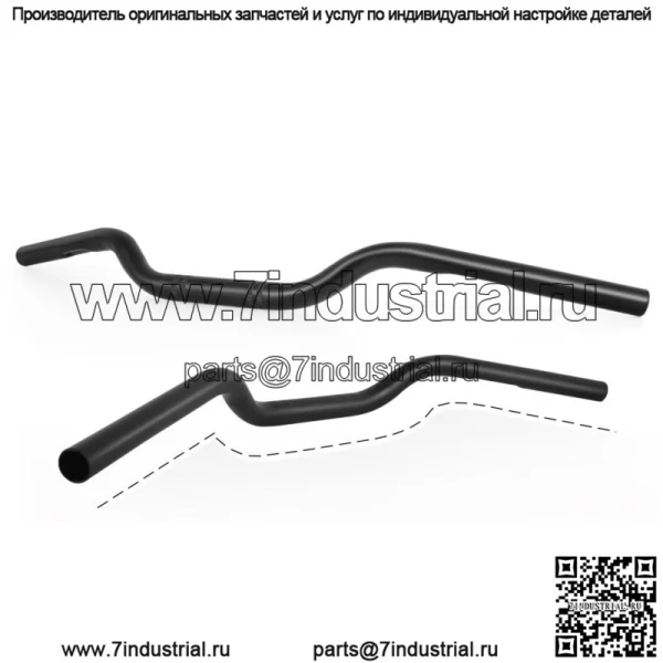 7/8-дюймовая ручка-трекер, хромированный руль для Husqvarna Svartpilen 401 701 - Image 4