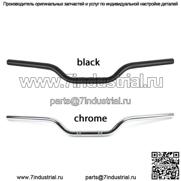 7/8" руль Tracker Drag руль хромированный для KAWASAKI VULCAN S 650 Custom - Image 2